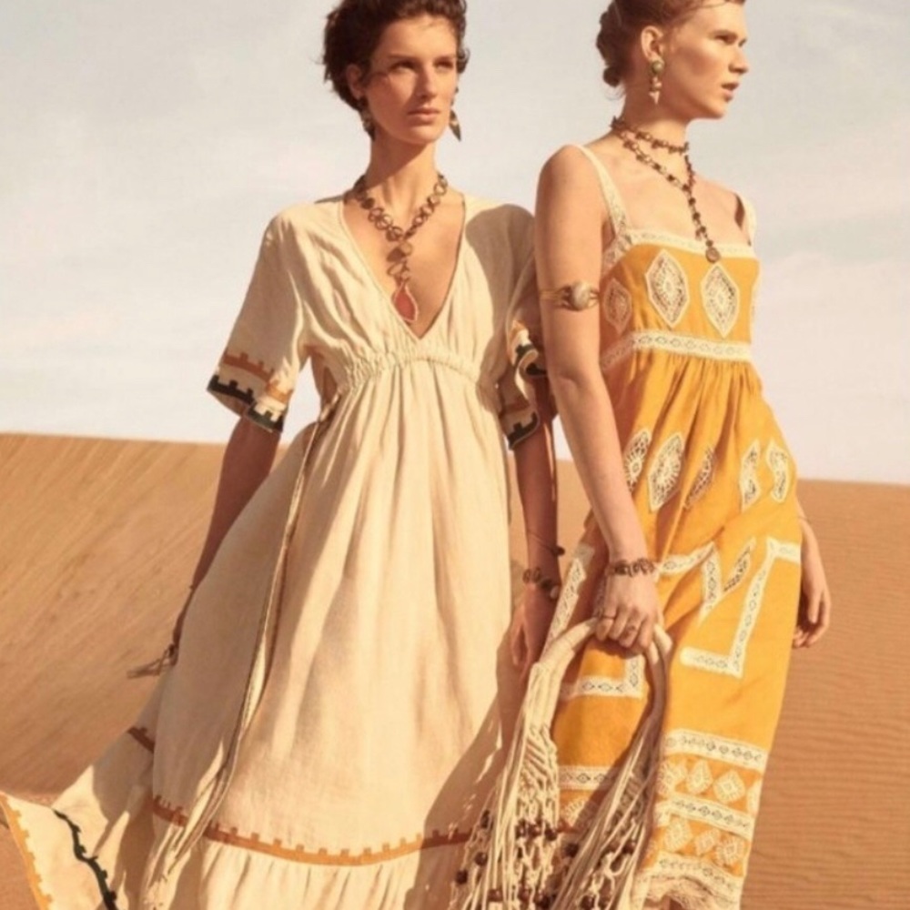 Limited Edition Zara Studio Embroidered Dress